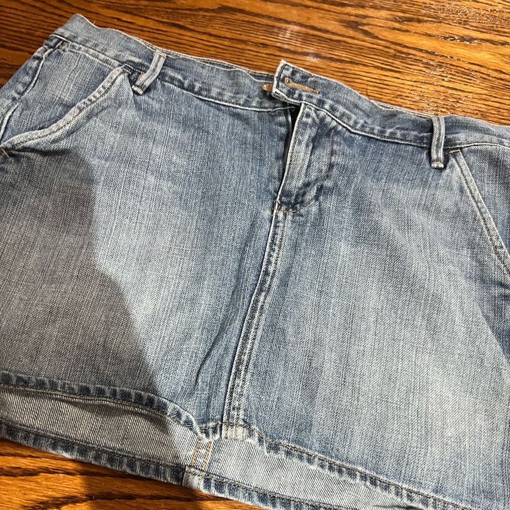 Denim skirt